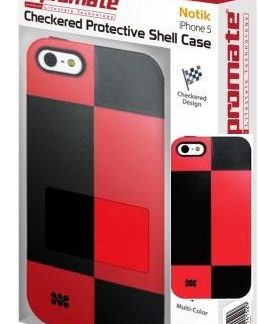 Promate Red Notik iPhone 5 Protective Shell Cover