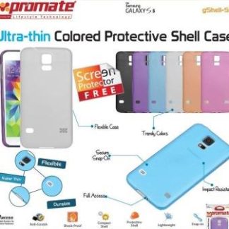 Promate White Gshell S5 Ultra-thin Colored