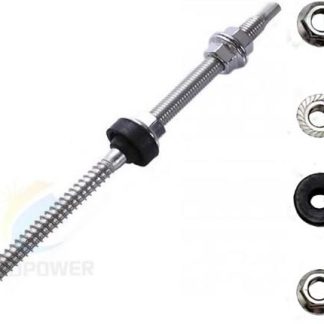 Solarix IBR Hanger Bolt Screw For D-RAIL 8mm