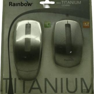 Titanium Mouse Cover For Wireless and Wire Mouse