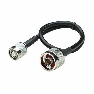 Intellinet Black Antenna N type Cable Adapter