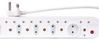 Noble 10way Multiplug With Surge Plug