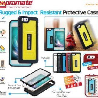 Promate Armor-i6 Rugged & Impact Resistant Protective Case