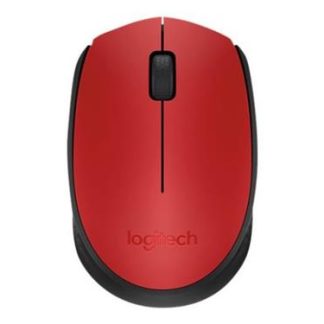 Logitech M171 Optical Wireless Mouse Red