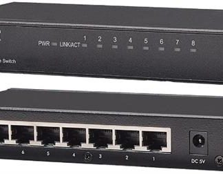Intellinet 8 Port Fast Ethernet Office Switch
