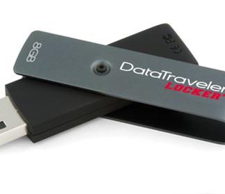 Kingston Data Locker + 8GB USB 2.0 Flash Drive