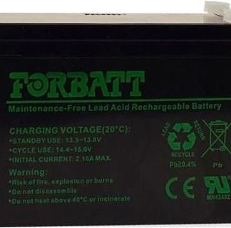 Solarix 12V 7 2AH Lead Acid Rechargeable Battery Nutec