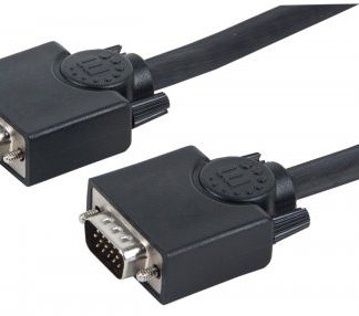 Manhattan Black 20m SVGA Monitor Cable