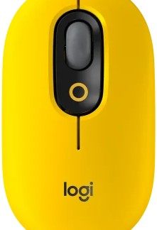 Logitech POP Silent Wireless Mouse Yellow
