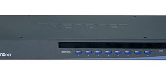 TrendNet 8 Port Stackable Rack Mount KVM Switch with On