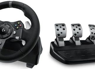 Logitech G920 Driving Force Racing Steering Wheel
