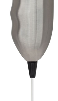 Mellerware Battery Operated Stainless Steel Brushed Milk Frother