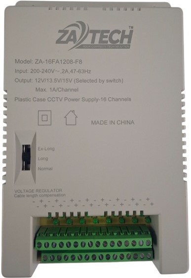 Securnix 16 Channel CCTV Power Supply Unity