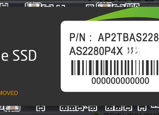 Apacer AS2280P4X M.2 PCIe 512GB SSD