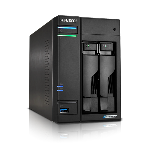 Asustor Lockerstor 2 Gen2 2 Bay NAS No Hard Drive
