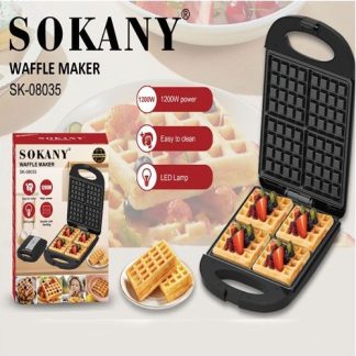 Sokany SK08035 Waffle Maker 1200W