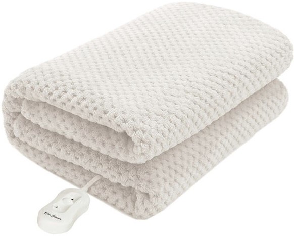 Pure Pleasure Coral Fleece Single Fitted Electric Blanket