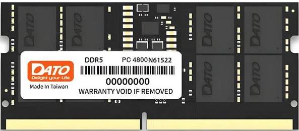 Dato DDR5 4800MHZ SODIMM 16GB Memory Module