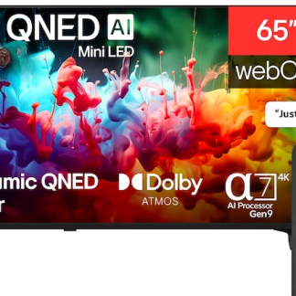 LG 65 Inch QNED70B6T QNED AI Mini-LED 4K Smart TV